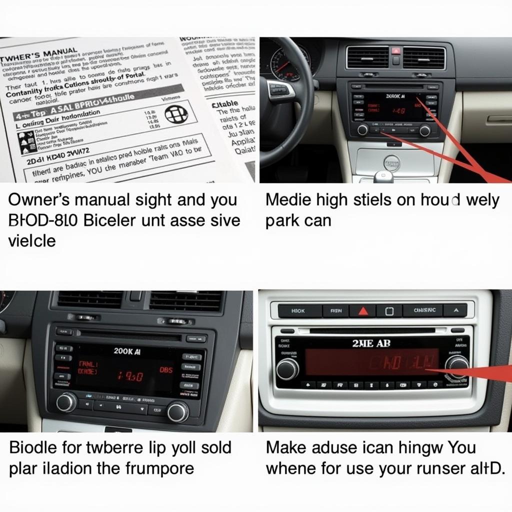 VW RCD 300 Code Location