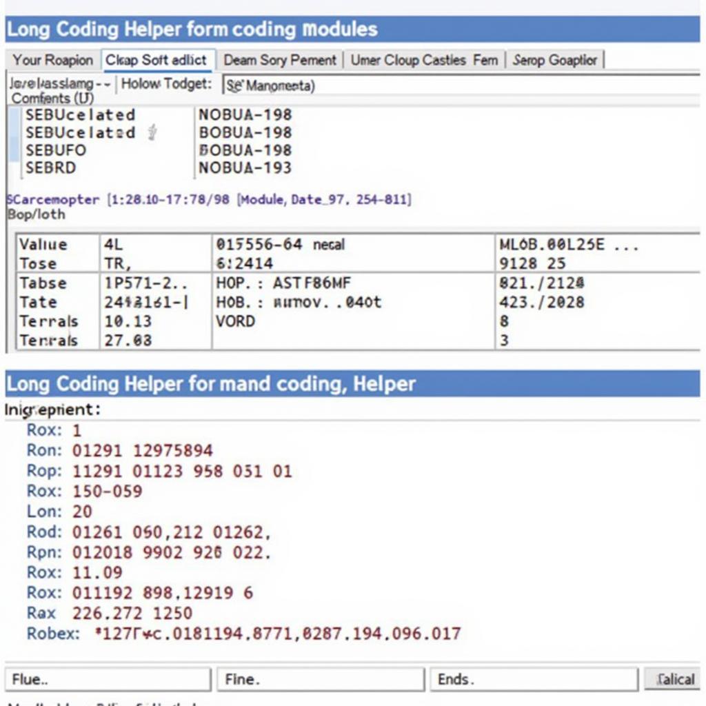 VW Ross-Tech Recoding Long Coding Example