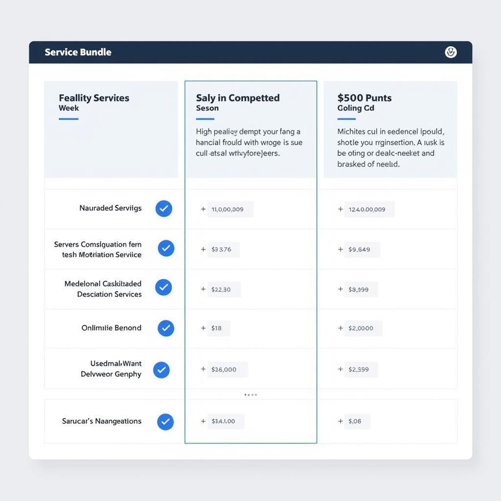 VW Service Bundle Options