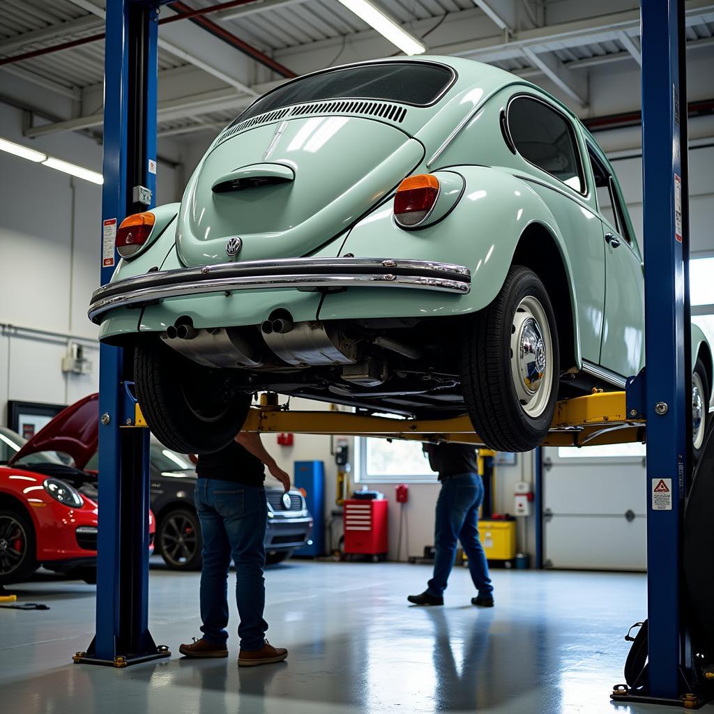 VW Undergoing Maintenance