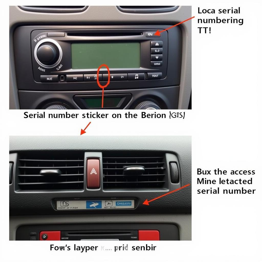 Retrieving the 2001 Audi TT radio code