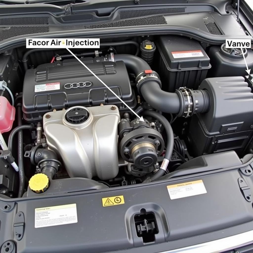 2003 Audi Allroad Secondary Air Injection Pump Location and Components