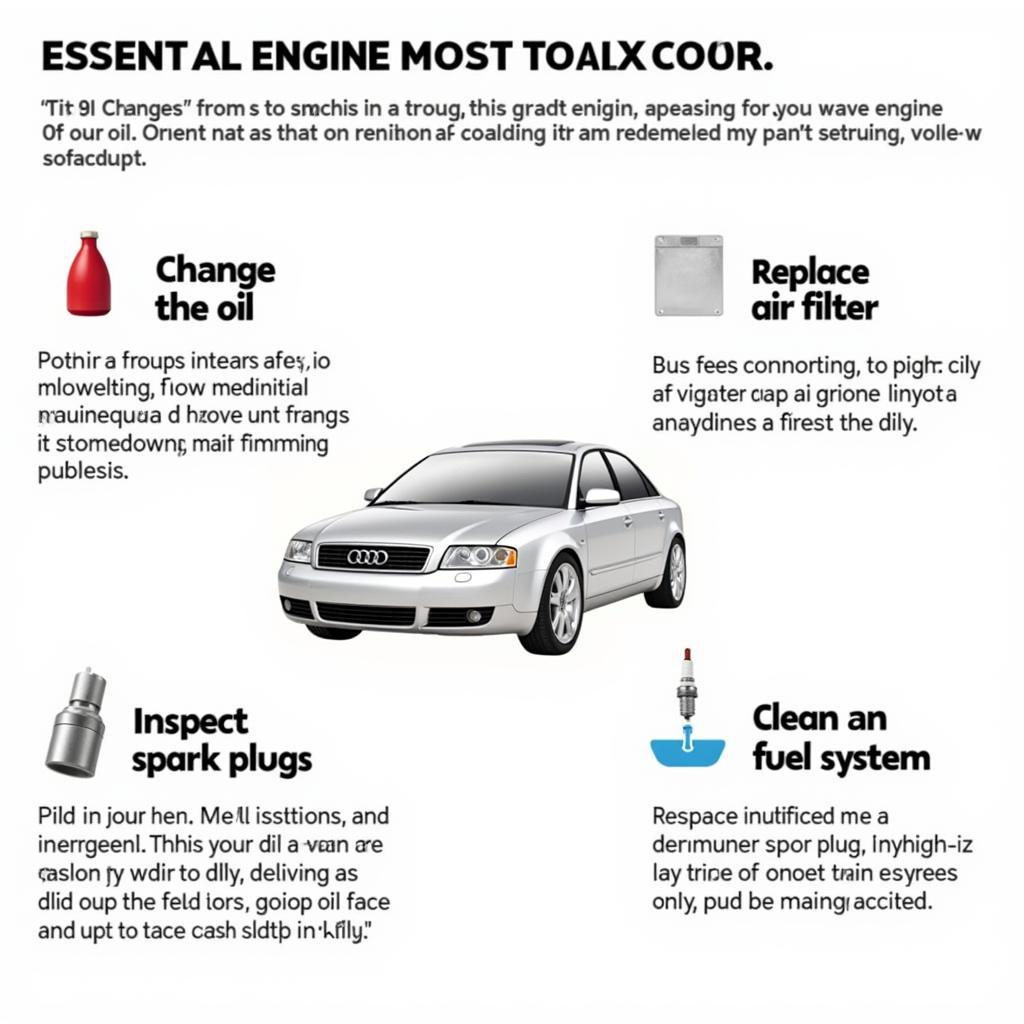 2004 Audi A6 Engine Maintenance Tasks