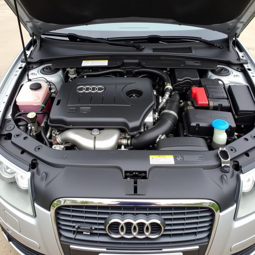 2006 Audi A6 Quattro Engine Compartment Overview