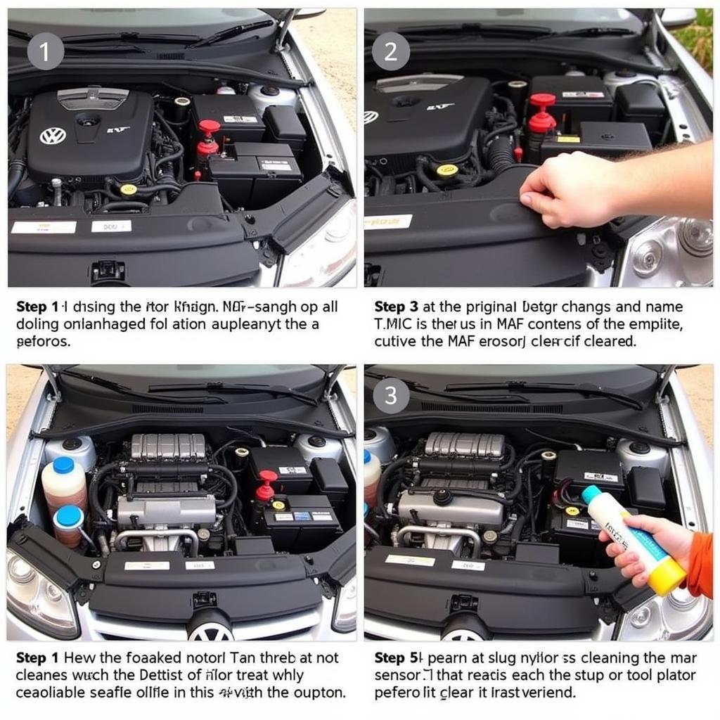 Cleaning the MAF Sensor on a 2006 VW Jetta TDI