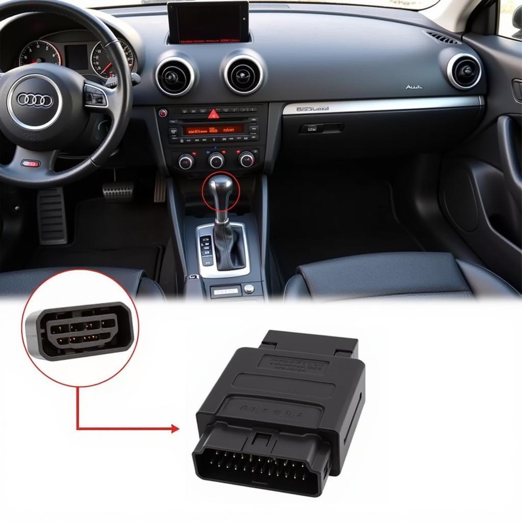 2008 Audi A3 OBD2 Port Location