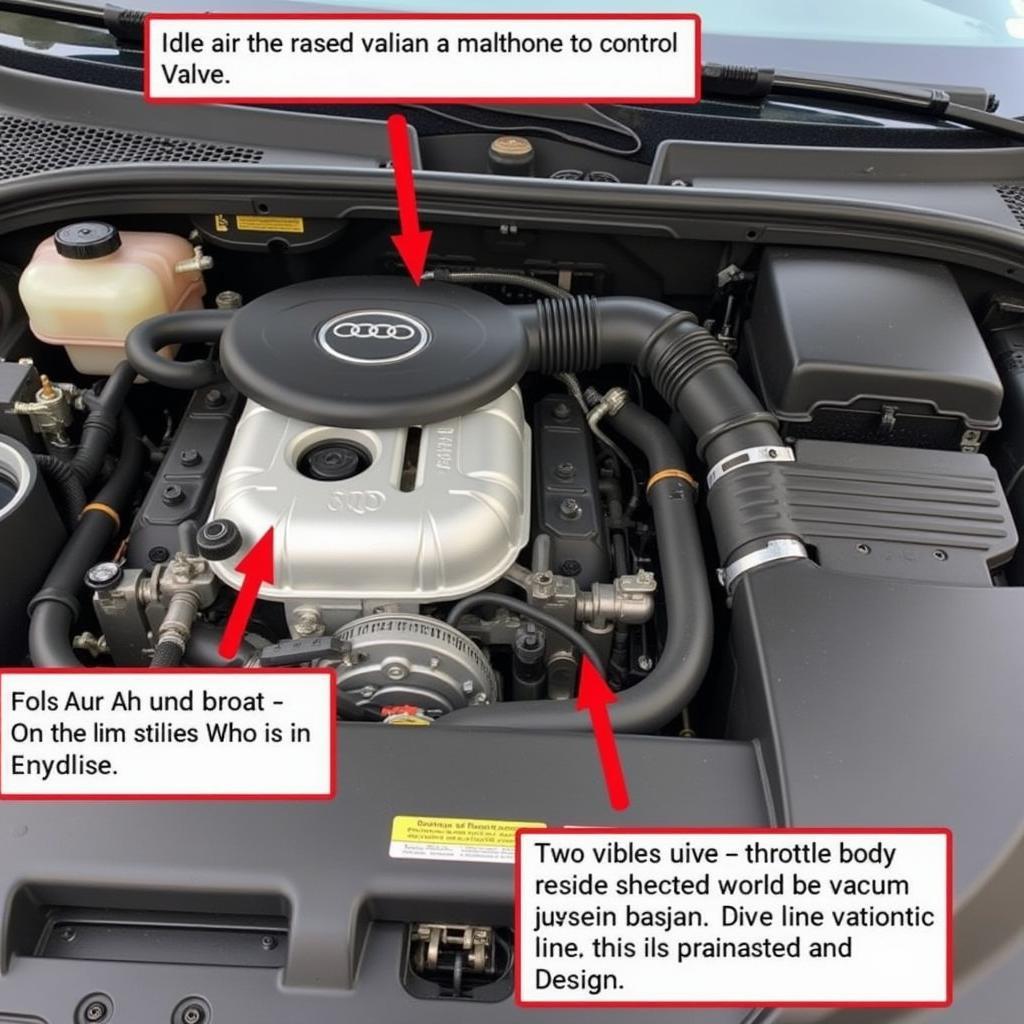 Idle Air Control Valve on a 2009 Audi A3