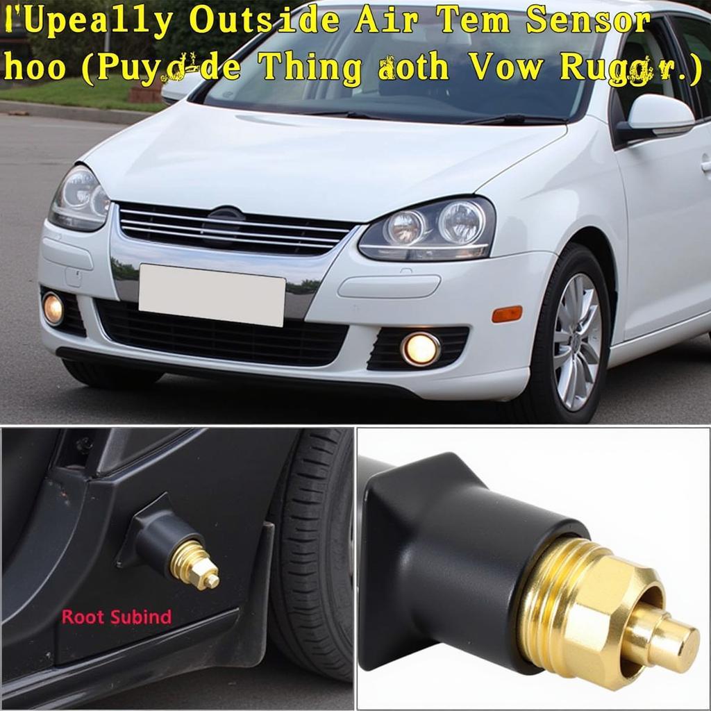 2011 VW Jetta Outside Air Temperature Sensor Location