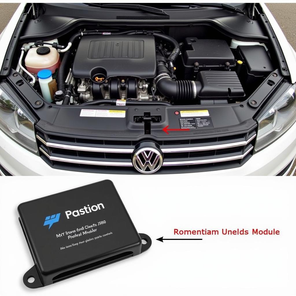 2012 VW Passat Power Steering Control Module (J500) Location and Identification