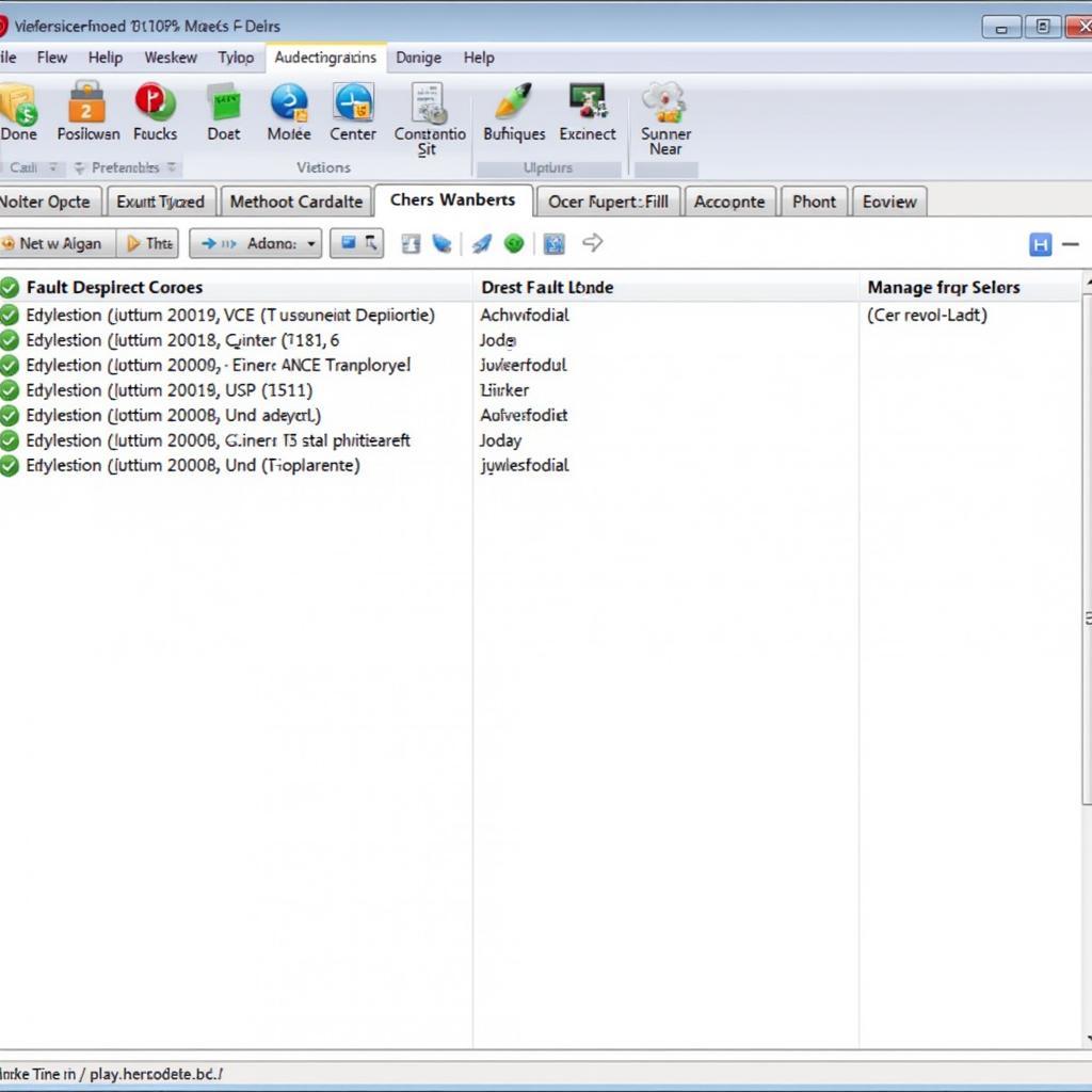 VCDS Software Screenshot Displaying Fault Codes on a 2019 Tiguan