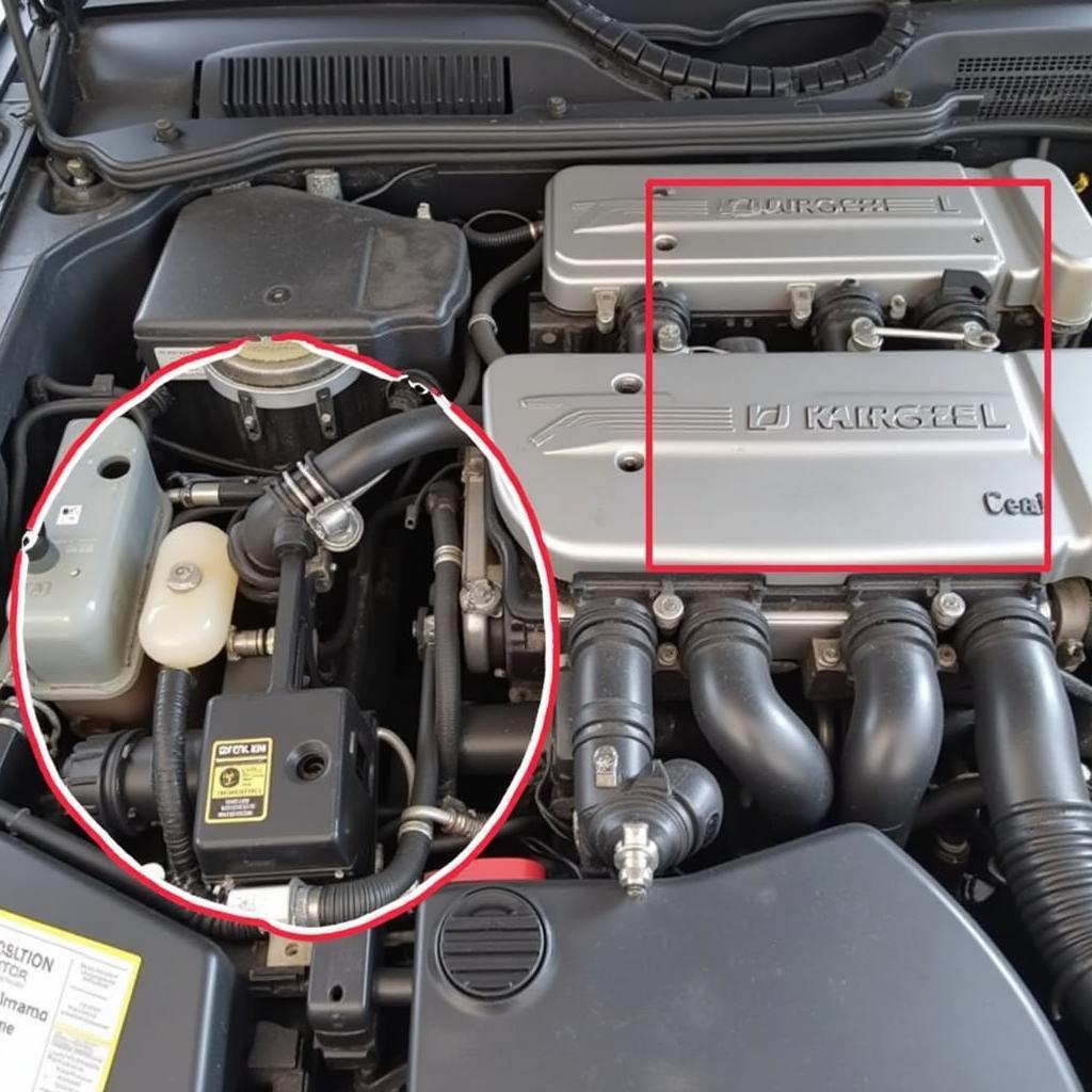 Crankshaft Position Sensor Location on a 99 Audi A4 Quattro Engine