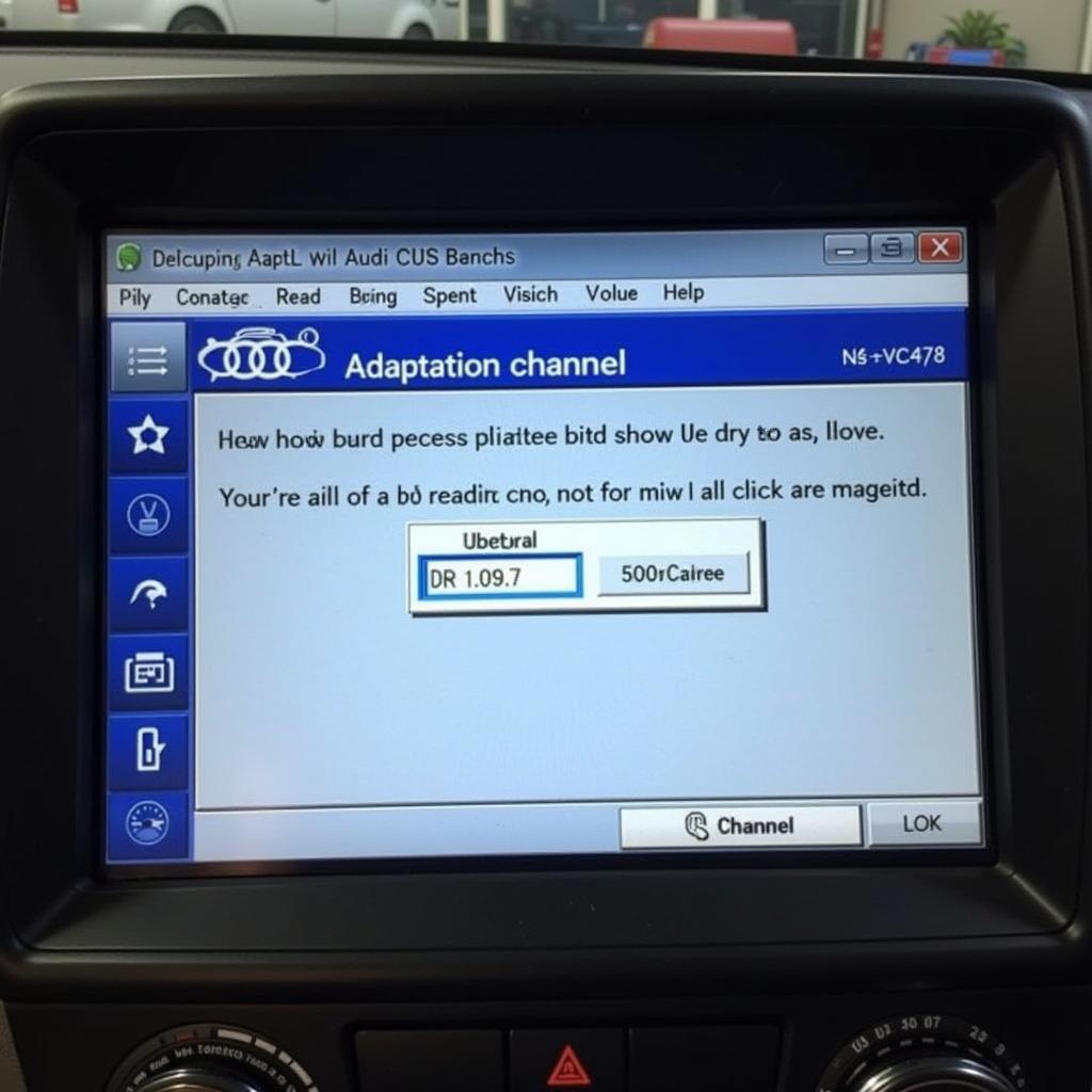 VCDS Software Interface for Audi A4 B8 Navigation Unlock