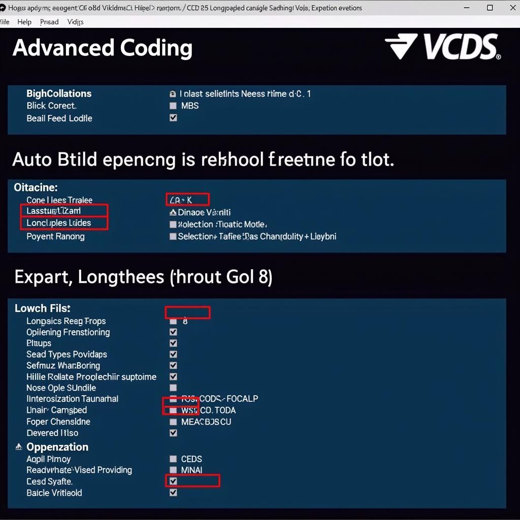 Advanced VCDS Coding Interface for Golf 6