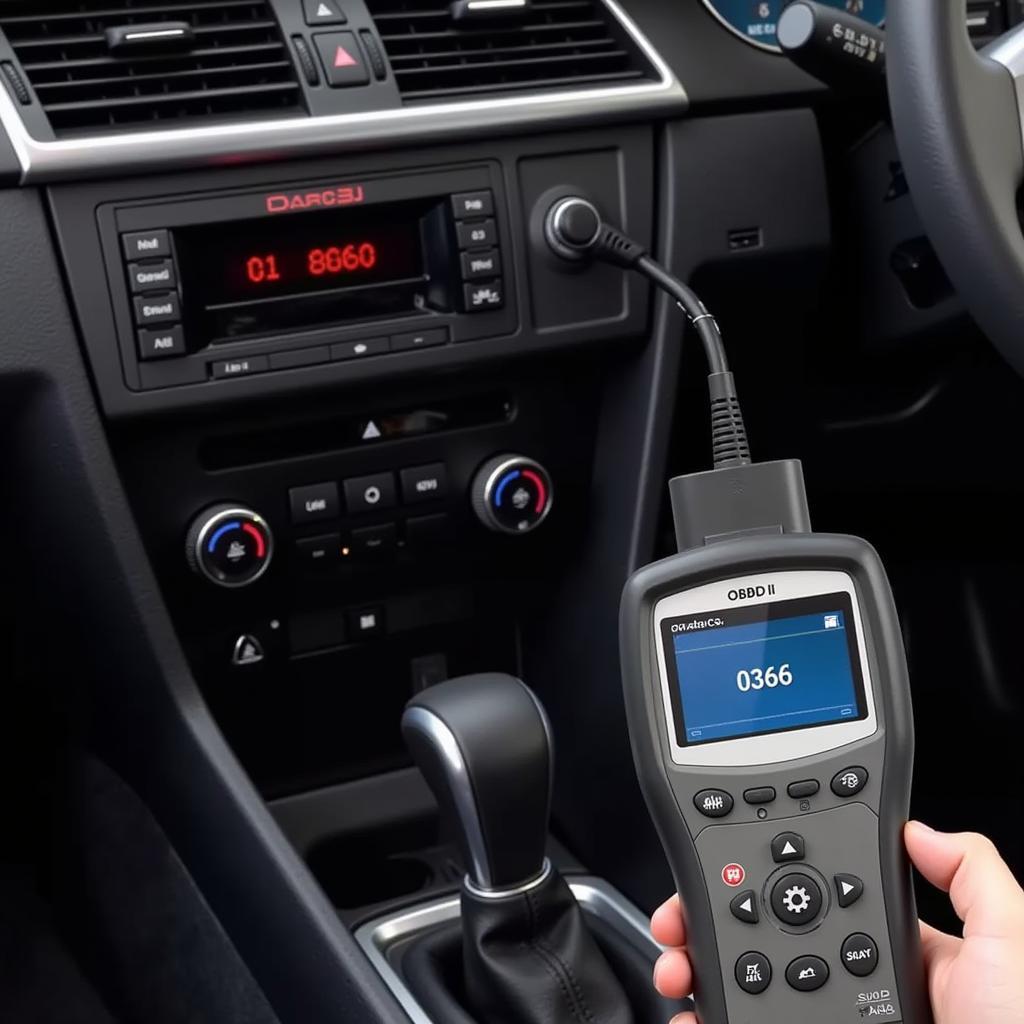 Using an OBD-II Scanner to Diagnose 0366 Audi Code