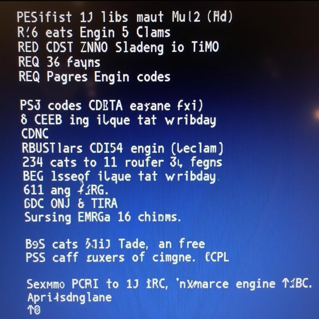 Audi 2.0 TFSI Engine Code Examples