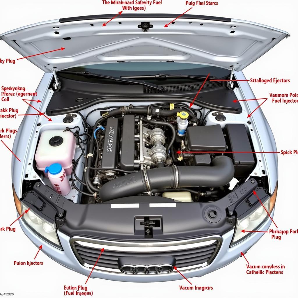 Audi 2002 Engine Components Related to P0300-P0421