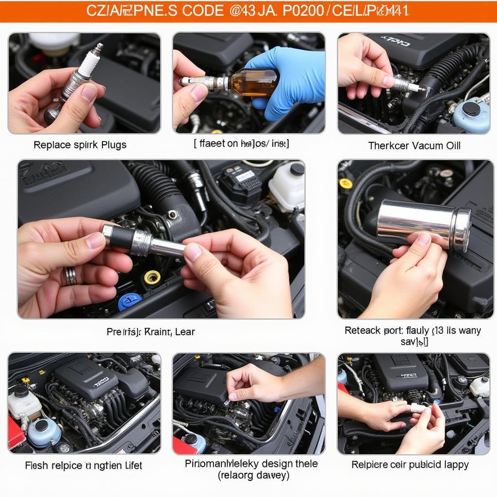 Audi 2002 P0300-P0421 Repair Process