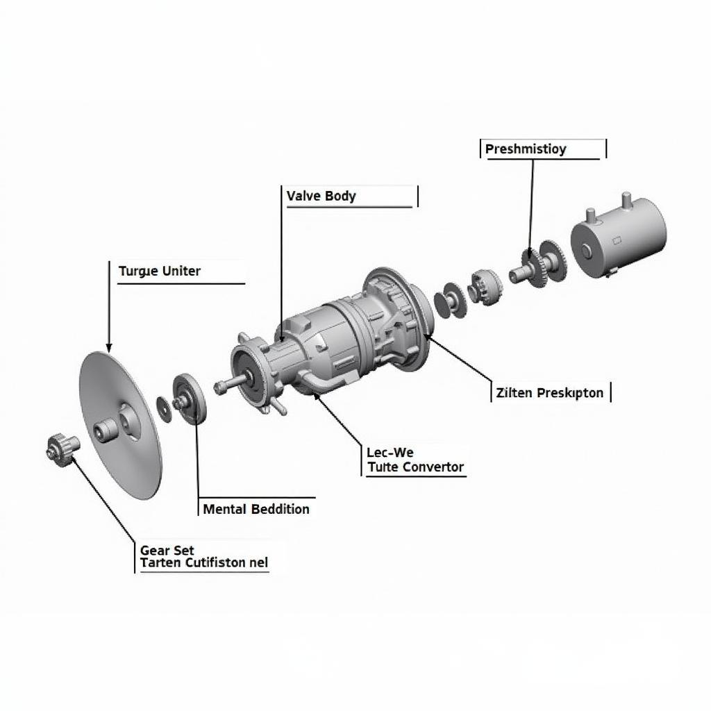 Key Components of the Audi 90 Transmission System