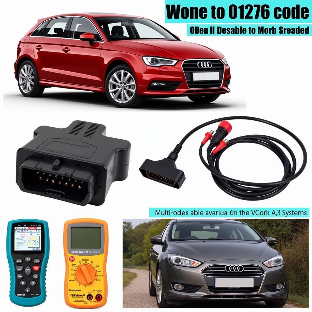 Diagnostic tools for Audi A3 01276 fault code