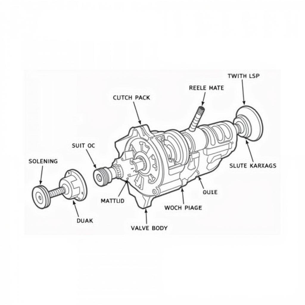 Internal Components of an Audi A3 8P Transmission