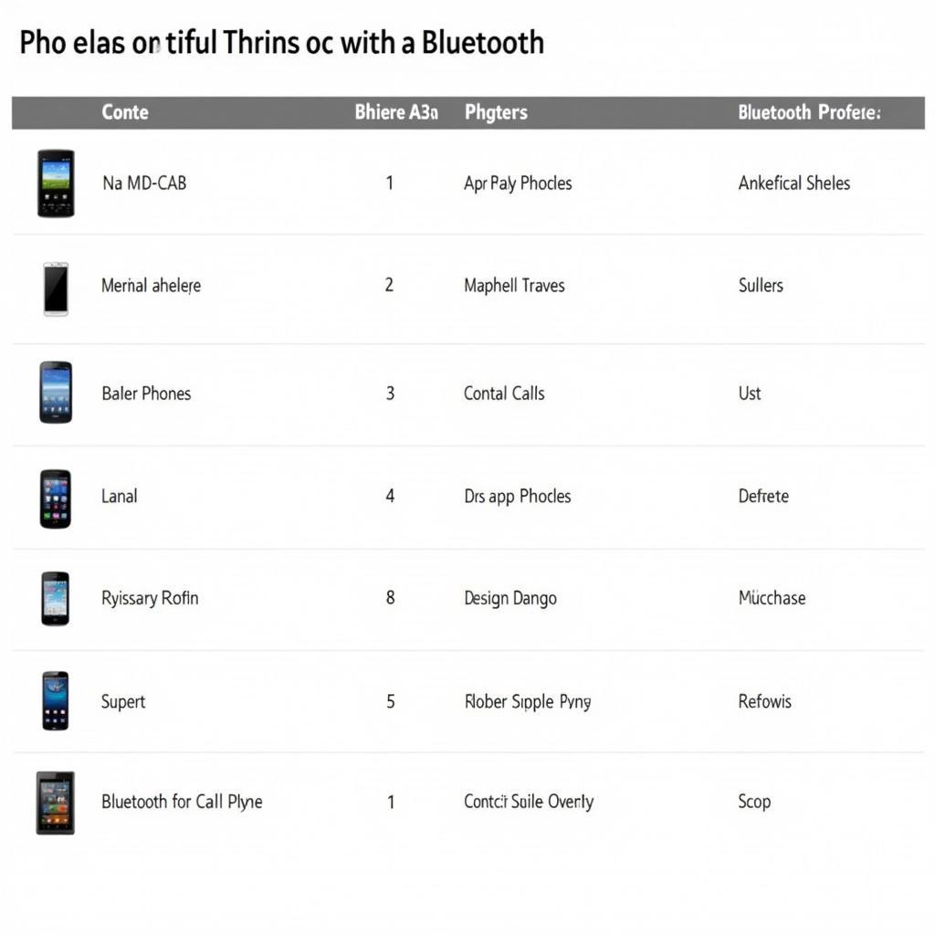 Audi A3 Bluetooth Phone Compatibility List and Supported Profiles