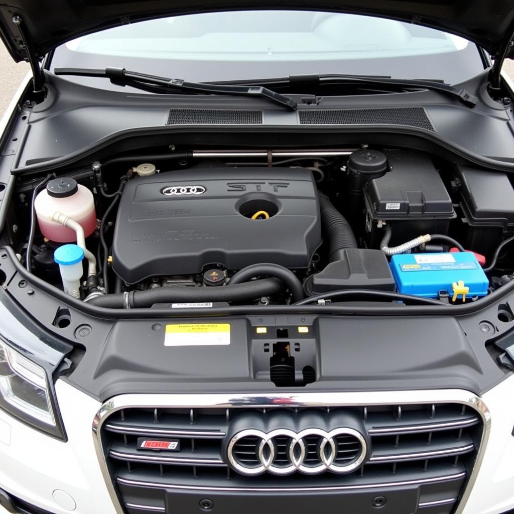 Audi A3 Engine Bay Overview