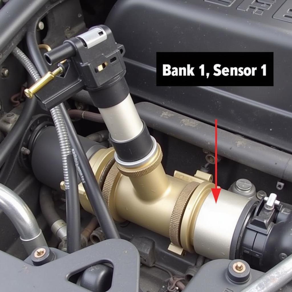 Audi A3 Oxygen Sensor (B1 S1) Location