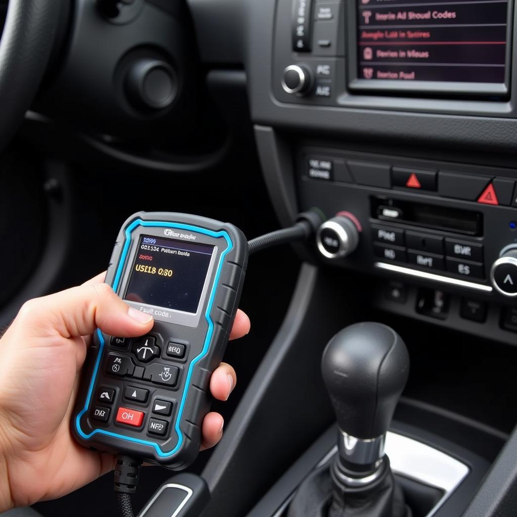 Using an OBD-II Scanner on an Audi A3