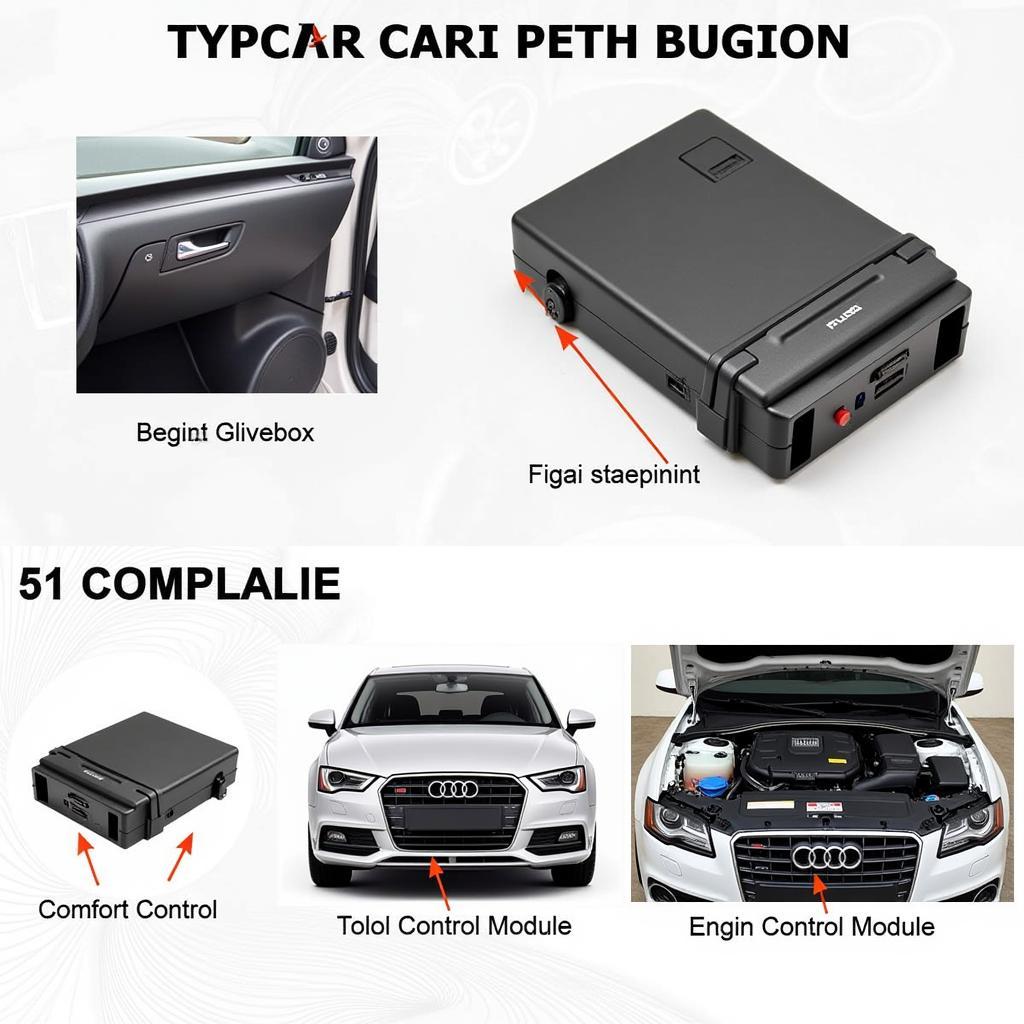 Audi A4 B6 Central Control Module Locations