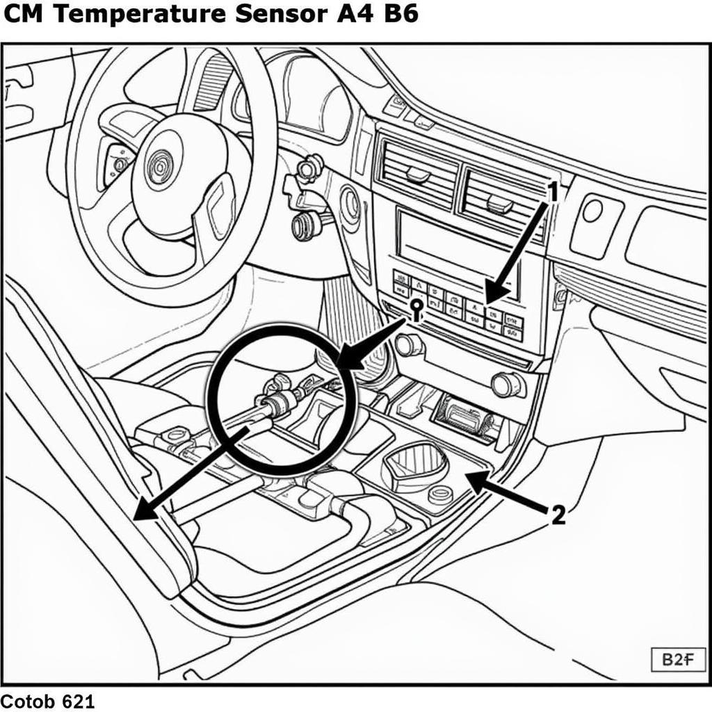 Audi A4 B6 Climate Control Sensor Location