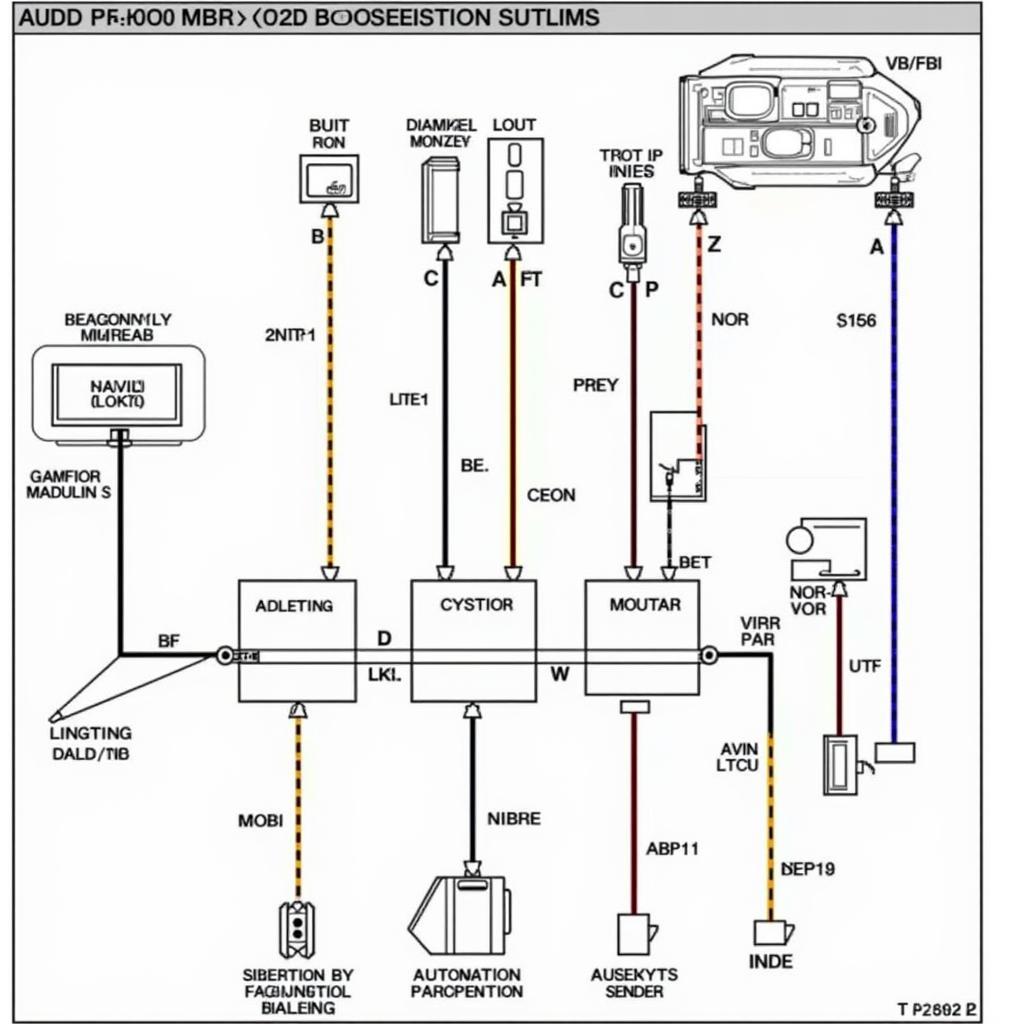 Audi A4 B6 Wiring Diagram for Central Locking