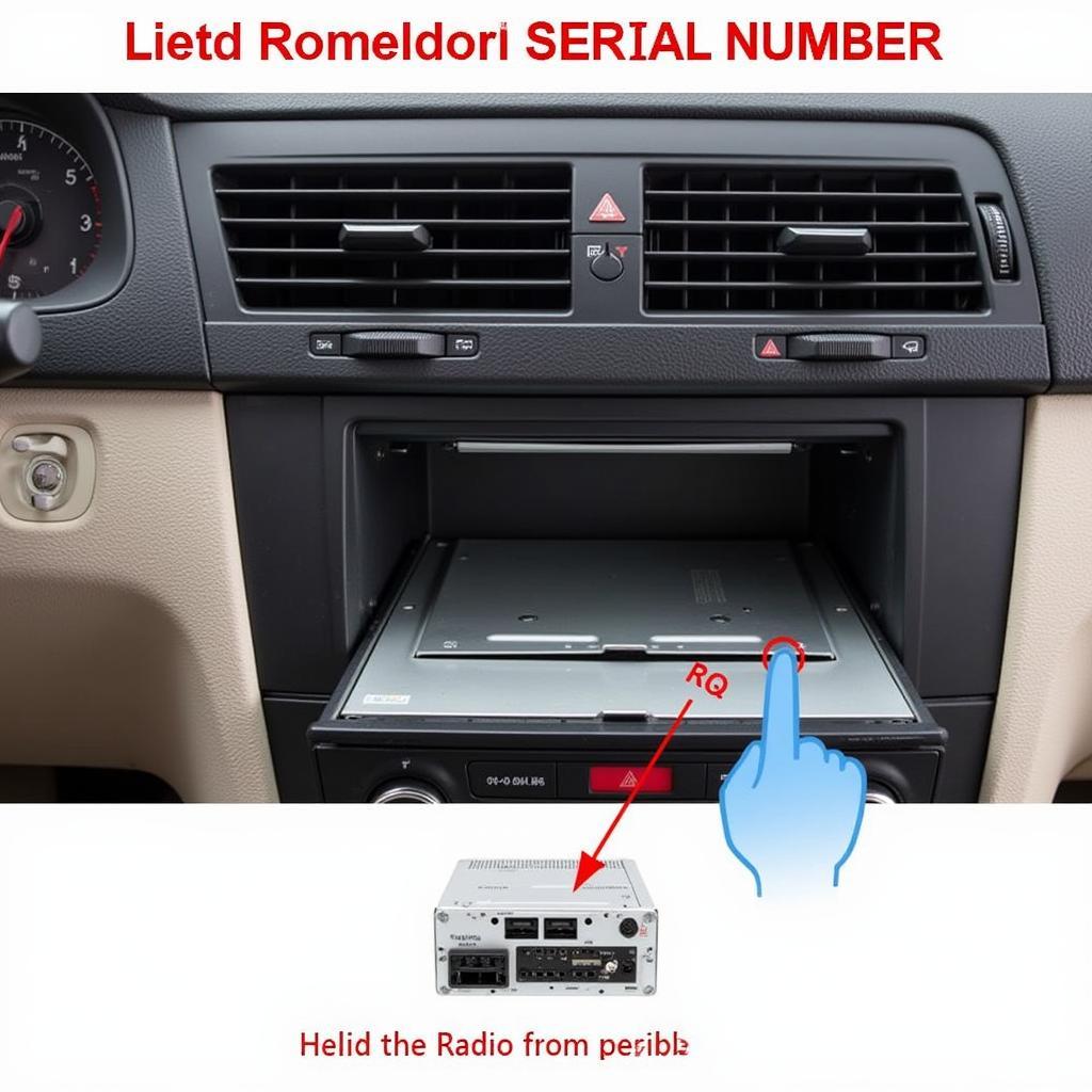 Audi A4 B7 Radio Serial Number Location