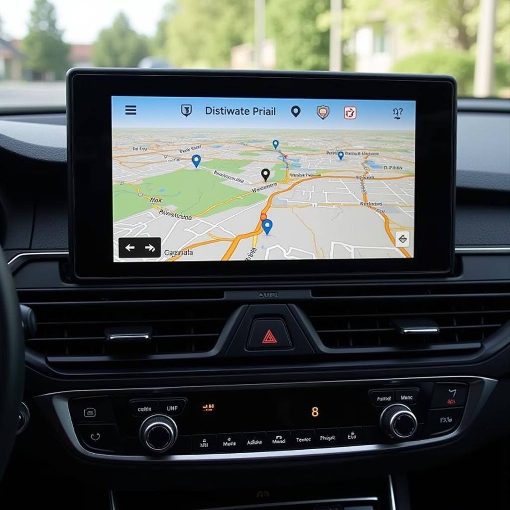 Audi A4 B8 Updated Navigation System