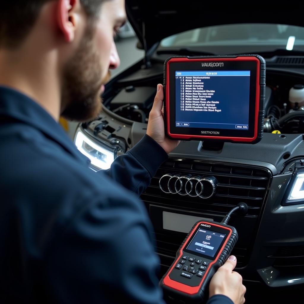 Audi A4 B8 VAG-COM Diagnostic Scan