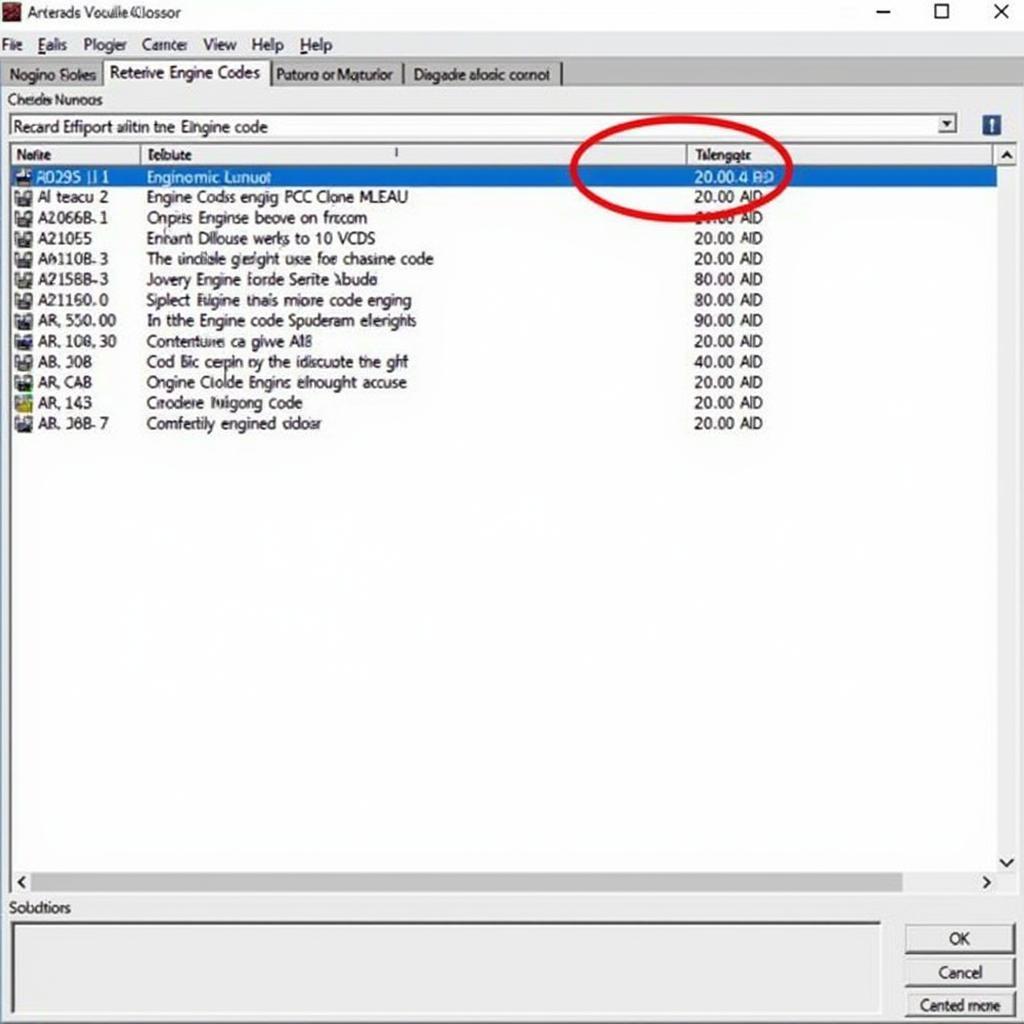 Audi A4 Diagnostic Software: Retrieving the Engine Code