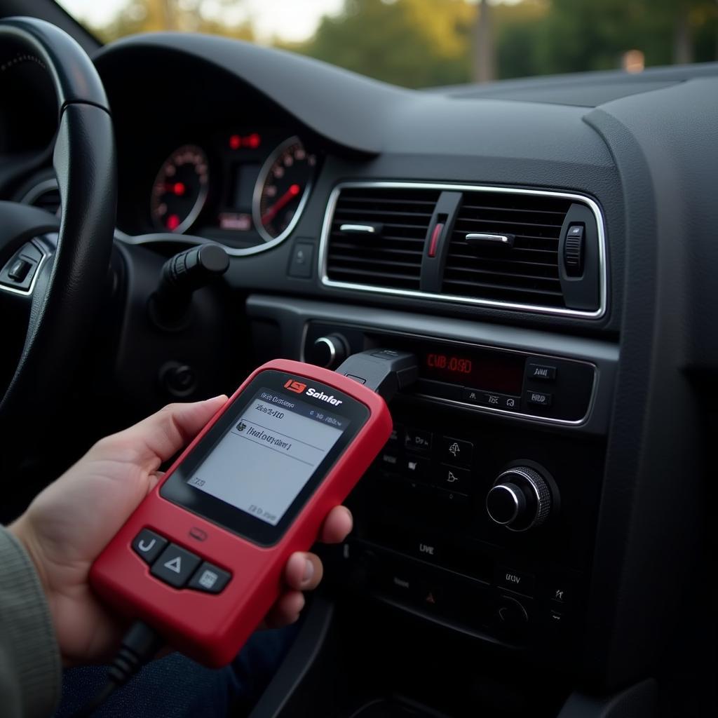 Using an OBD-II Scanner on an Audi A4