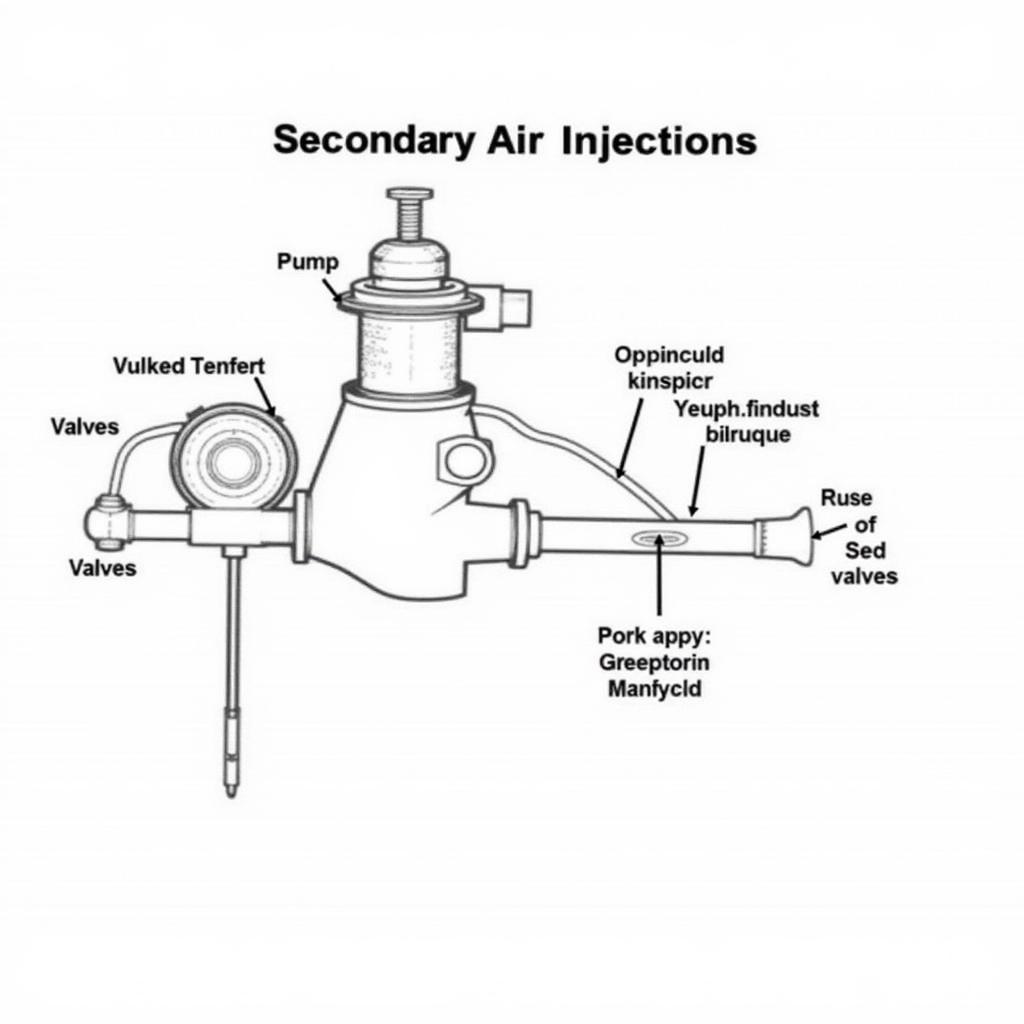 Audi A4 P0411 Secondary Air Injection System Diagram