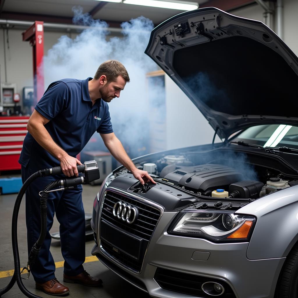 Audi A4 P2181 Code Vacuum Leak Detection