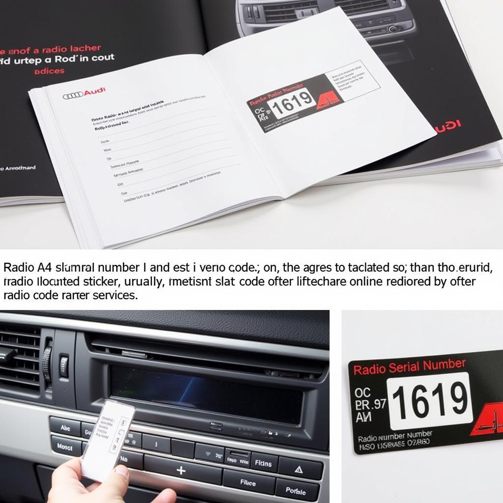 Finding the Audi A4 Radio Code