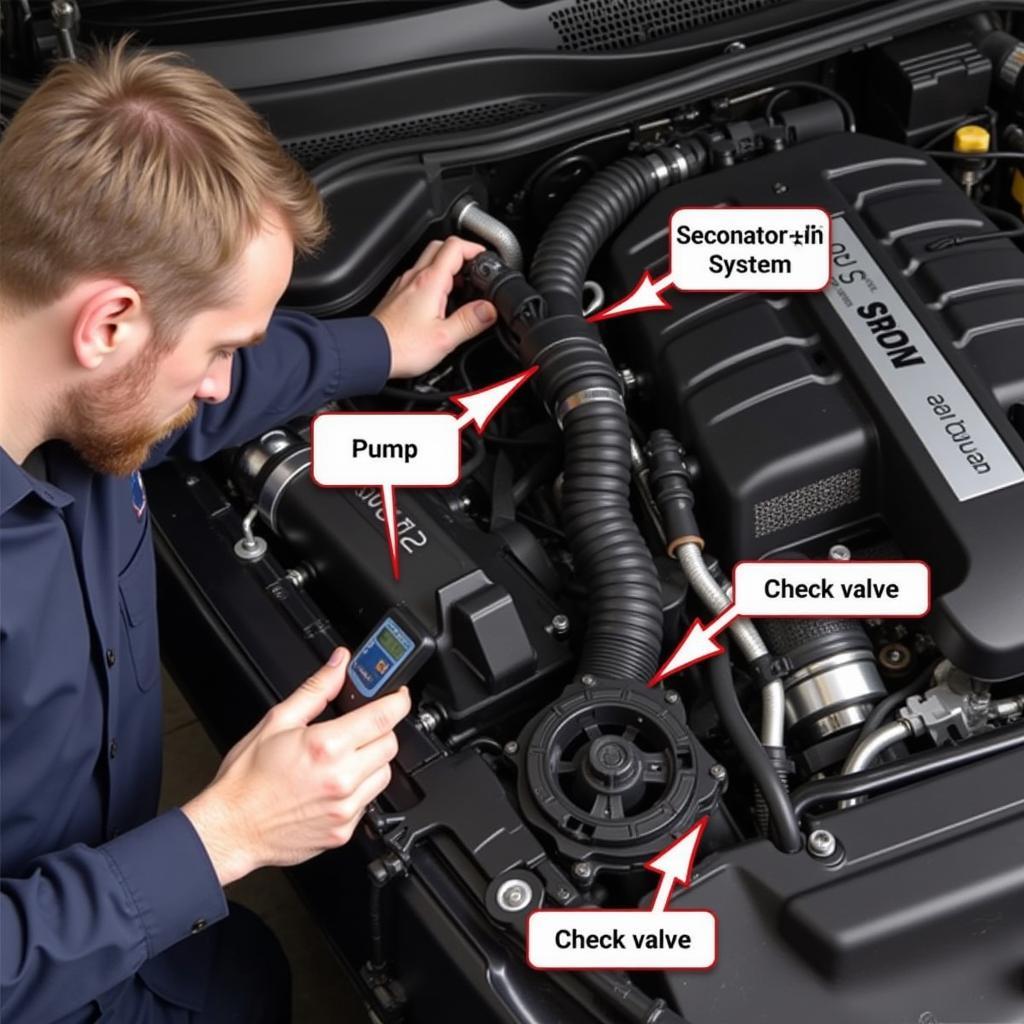 Audi A4 Secondary Air Injection System Inspection