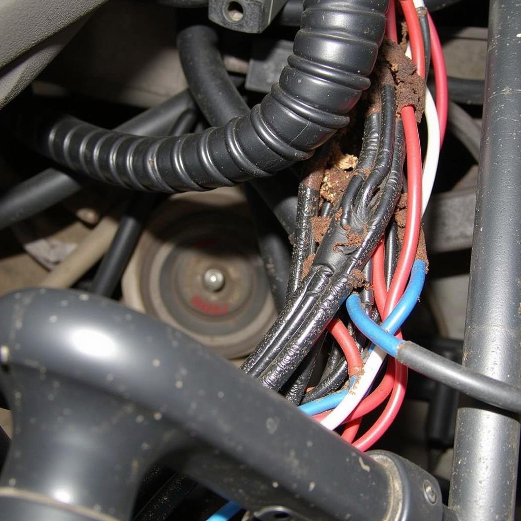 Audi A6 Wiring Harness with U111300 Trouble Code