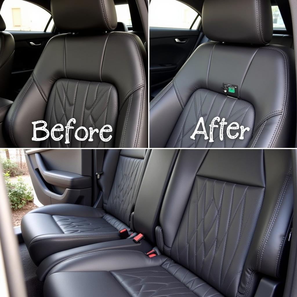 Audi A8 Leather Repair with KL Code Matching