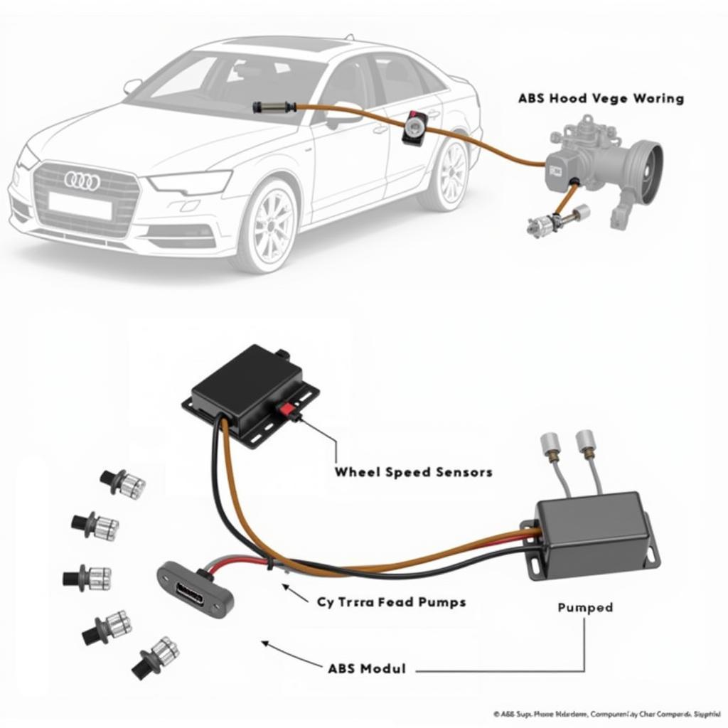 Overview of Key Components in an Audi ABS System