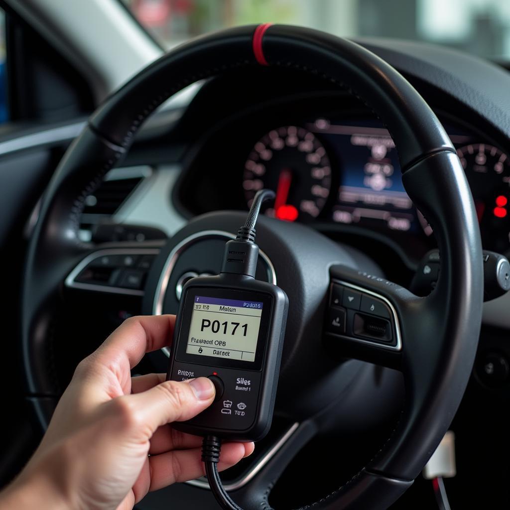 Audi Code Reader Display