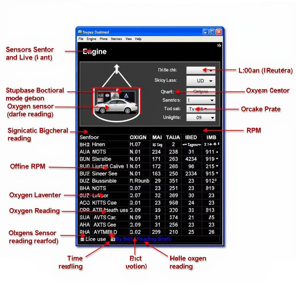 Audi Code Reader Displaying Live Data