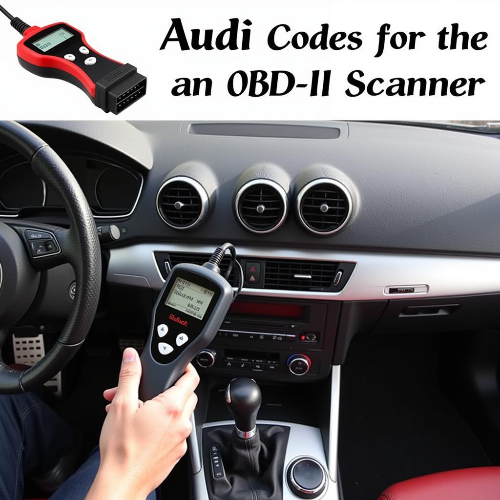 Retrieving Audi Codes using an OBD-II Scanner