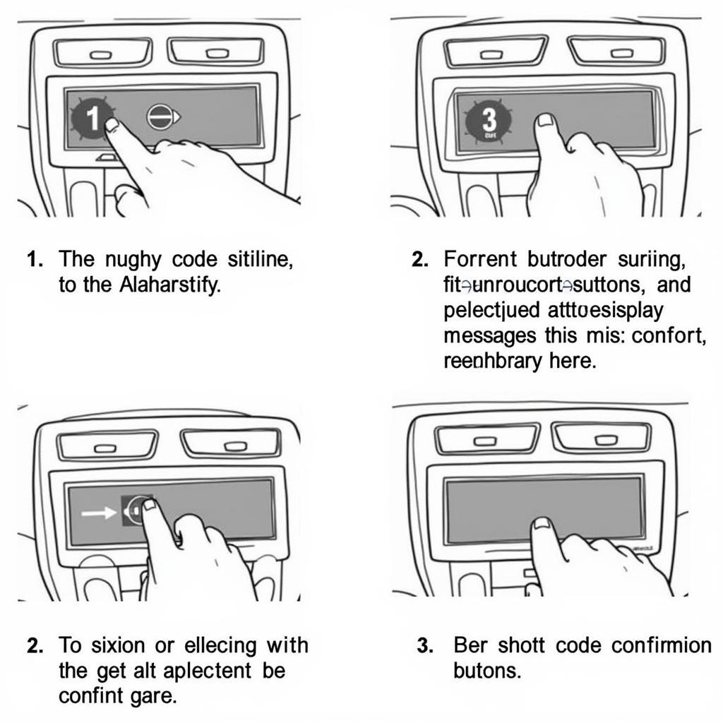 Audi Concert Code Input Process