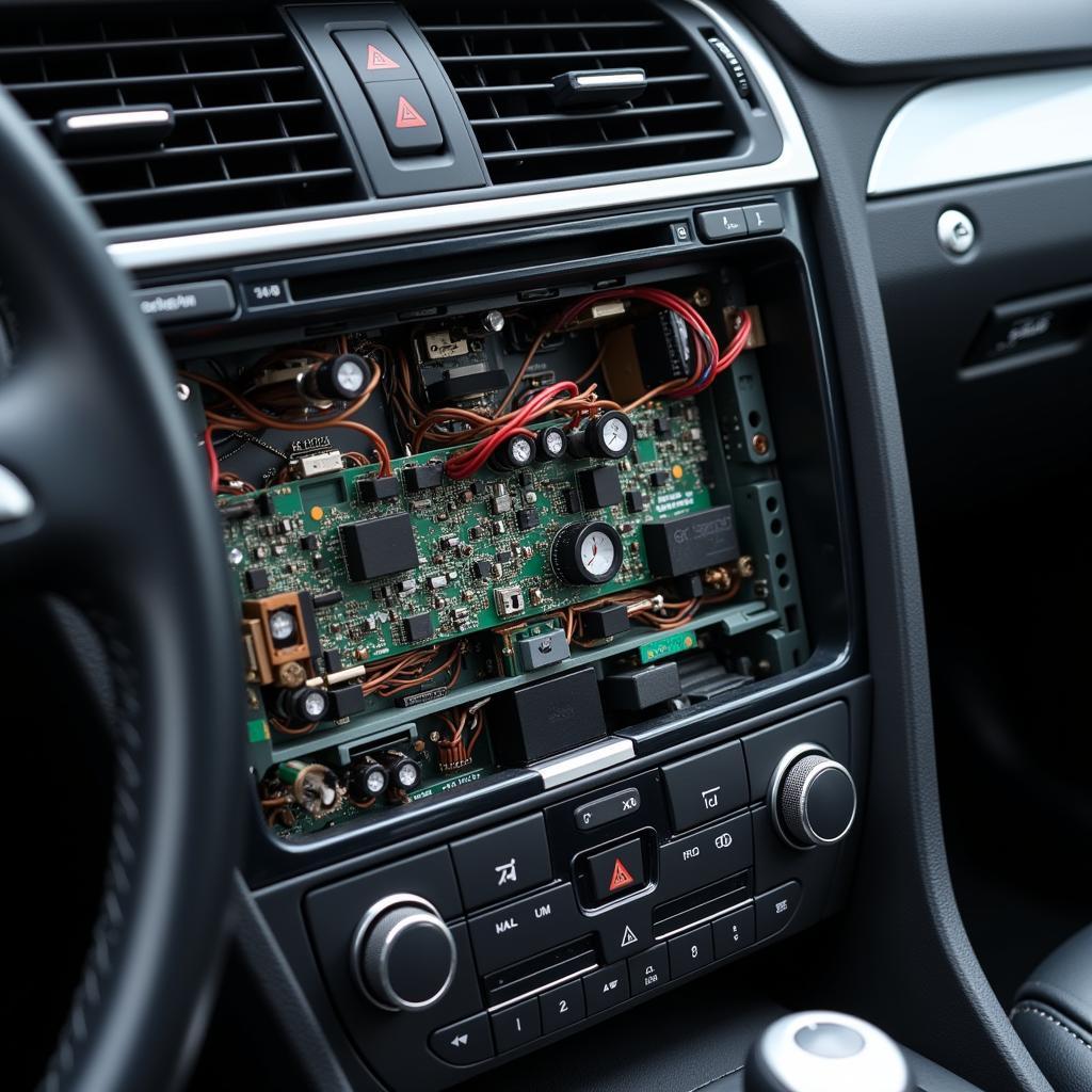 Audi Concert Radio Internal Components