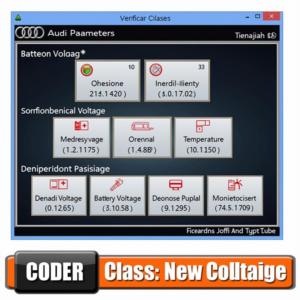 Audi Diagnostic Software Interface