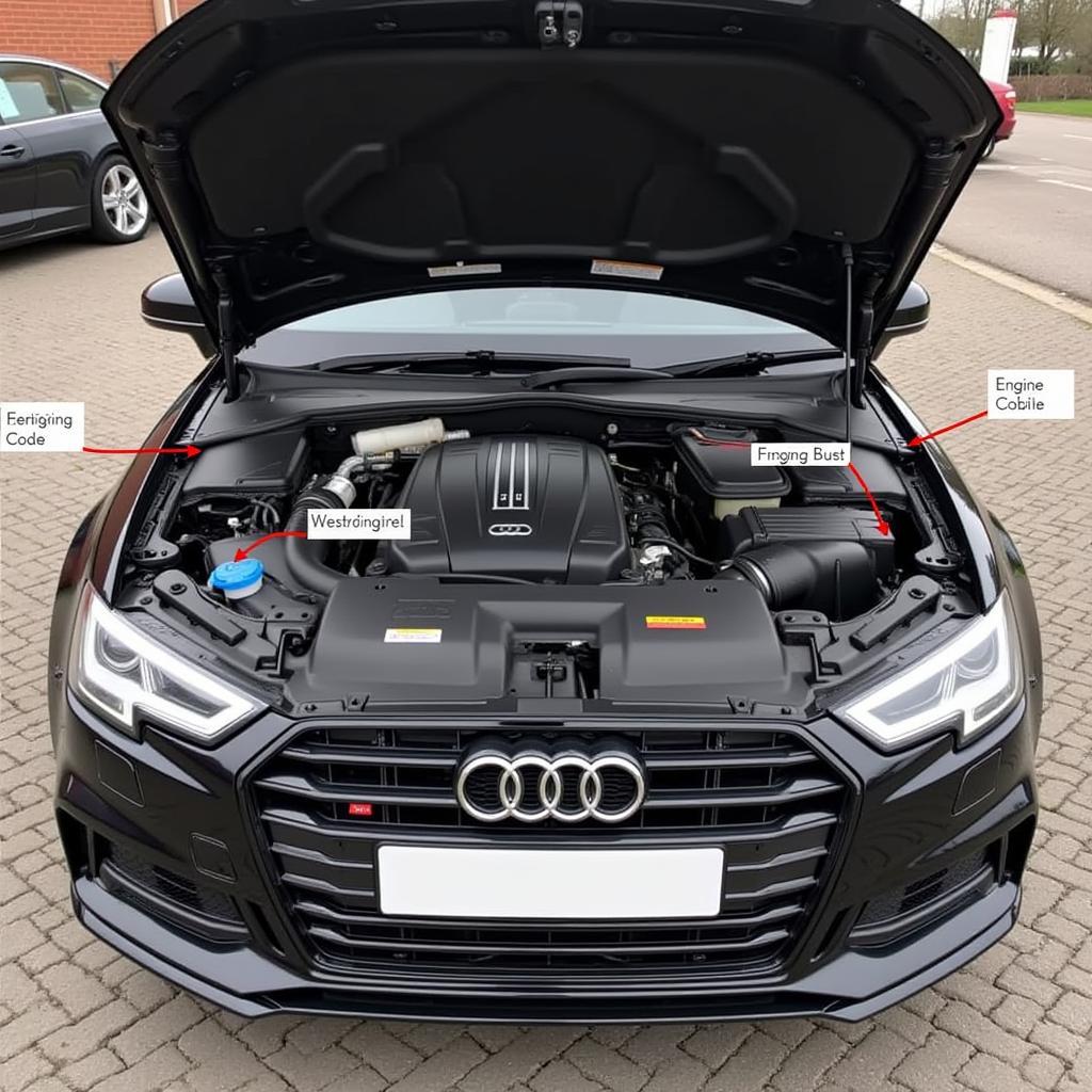 Audi Engine Bay Overview